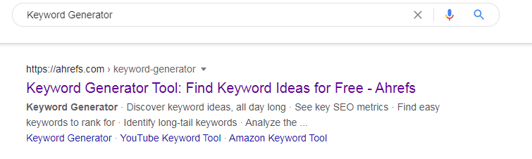 免费谷歌关键词工具工具03：Keyword Generator