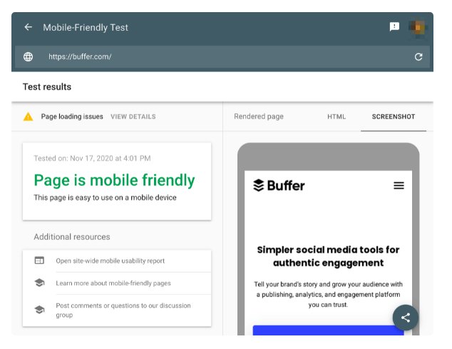 免费谷歌优化工具15：Google Mobile-Friendly Test 谷歌手机友好测试