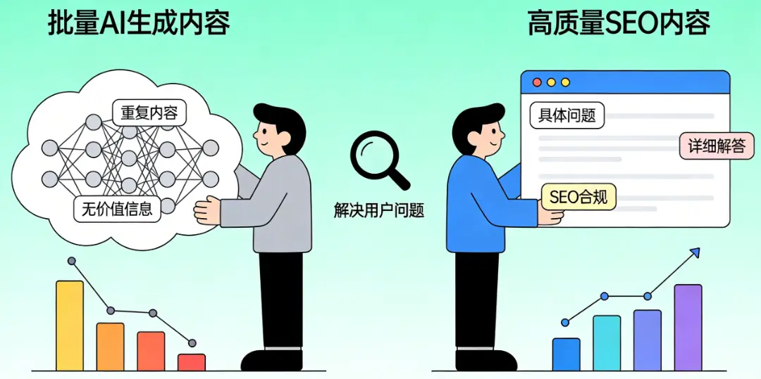 seo效果不明显的ai内容生成原因