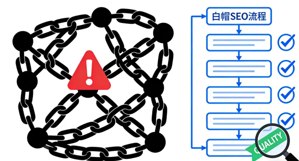 对比黑帽风险与白帽标准,快速判断 SEO 服务商是否可靠。