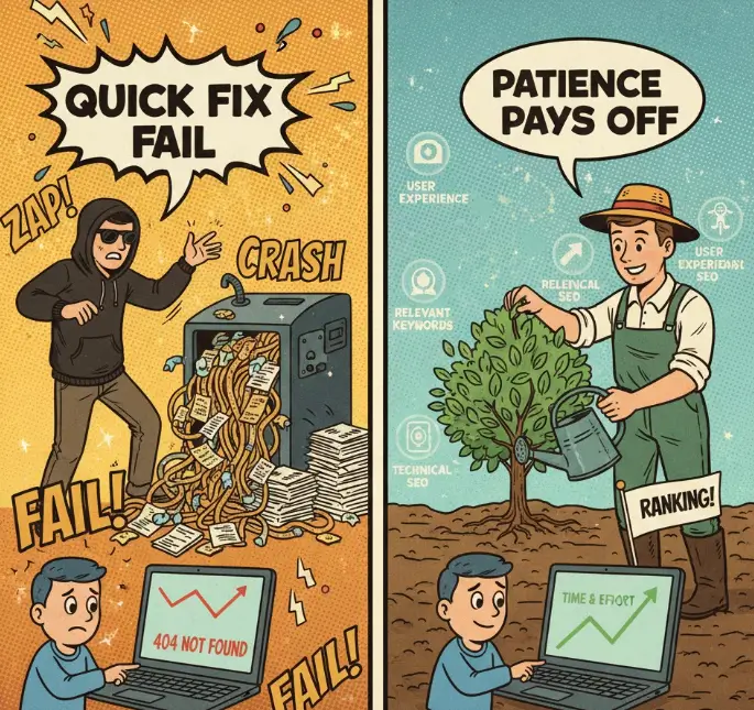 seo长期没有效果的原因