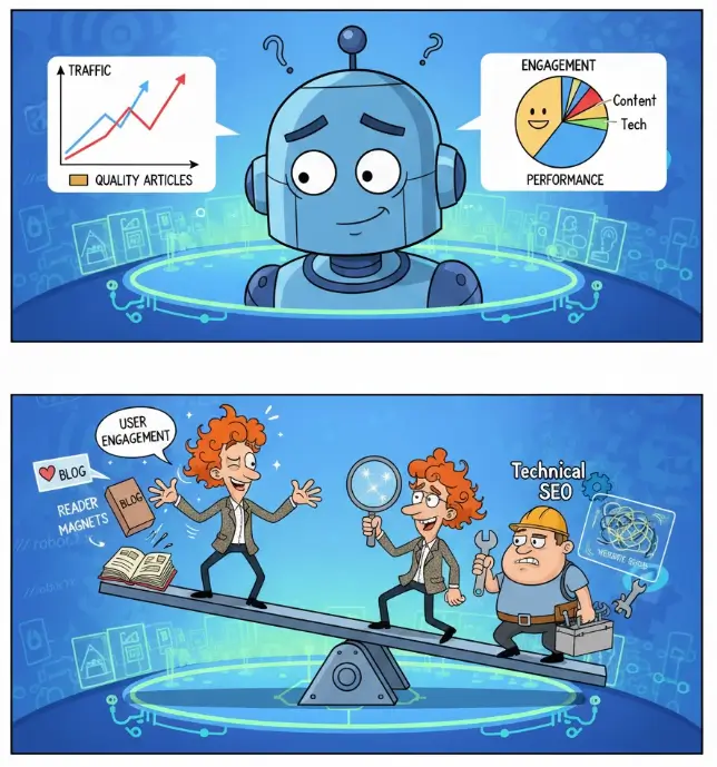 内容SEO vs 技术SEO的主要差异总结