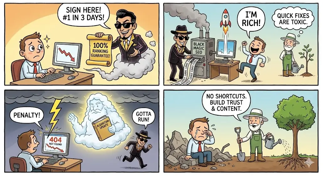 谷歌seo保证排名常见的手段