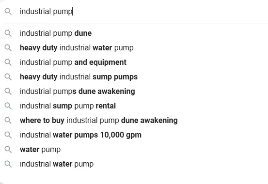 查看是否有关键词自动补充