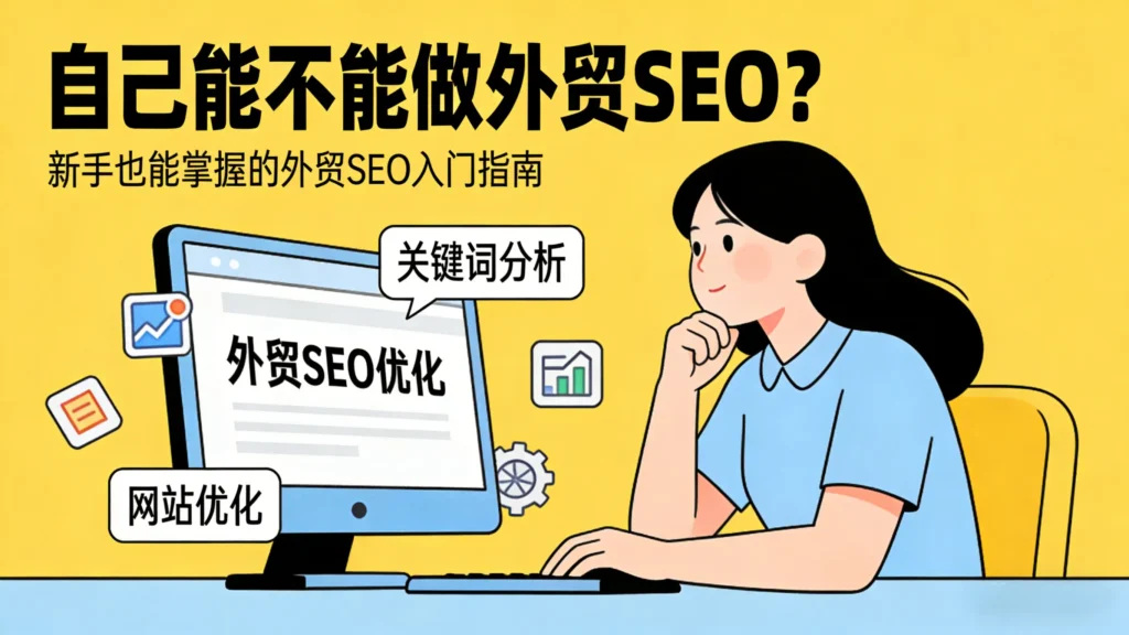 自己能不能做外贸SEO
